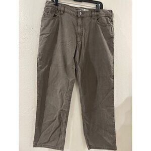 Carhartt Men' 38x30 cargo relaxed fit color dark khaki pants